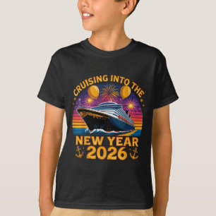 Cruising Into 2026 New Years Eve Party Favors Fami T-Shirt