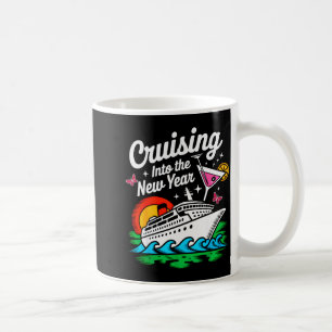 Cruising Into 2026 New Years Eve Party Matching Fa Coffee Mug