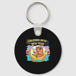 Cruising Into 2026 New Years Eve Party Matching Fa Keychain