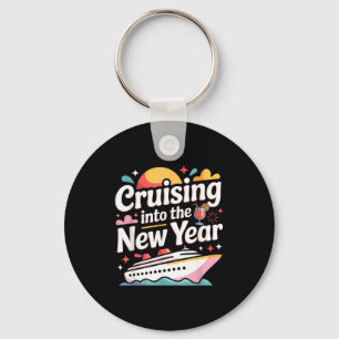 Cruising Into 2026 New Years Eve Party Matching Fa Keychain