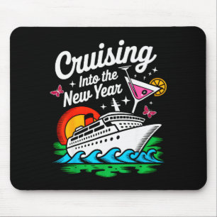 Cruising Into 2026 New Years Eve Party Matching Fa Mouse Pad