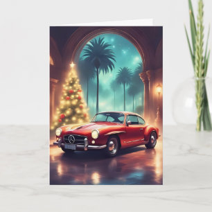 Cruising Into Christmas Card