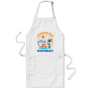 Cruising Into My 50th Birthday Boat Long Apron