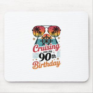 Cruising Into My 90th Birthday  Mouse Pad