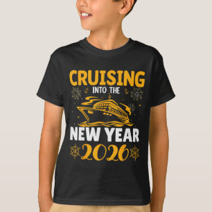 Cruising Into New Year 2026 Family Cruise Matching T-Shirt