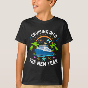 Cruising Into New Year 2026 Family Matching Vacati T-Shirt