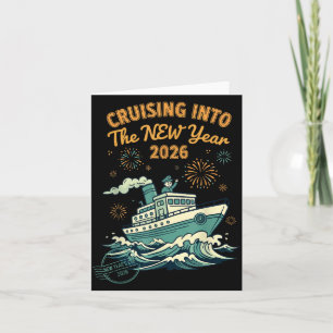 Cruising Into The New Year 2026 Adventure  Card
