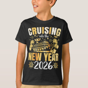 Cruising into the New Year 2026 Boy T-Shirt