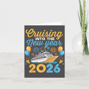 Cruising Into The New Year 2026 Family Cruise Cele Card