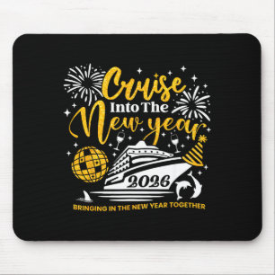 Cruising Into The New Year 2026 Happy New Year 202 Mouse Pad
