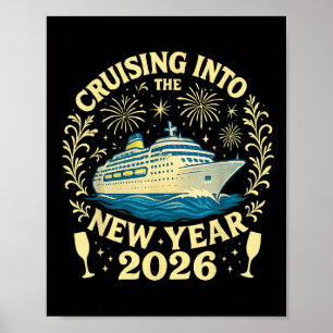 Cruising Into The New Year 2026 Happy New Year 202 Poster