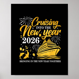 Cruising Into The New Year 2026 Happy New Year 202 Poster