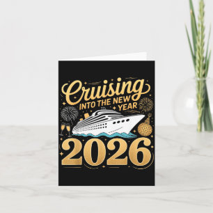Cruising Into The New Year 2026 Matching Family Cr Card