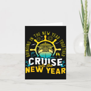Cruising Into The New Year 2026 Matching Family Cr Card
