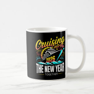 Cruising Into The New Year 2026 Matching Family Cr Coffee Mug