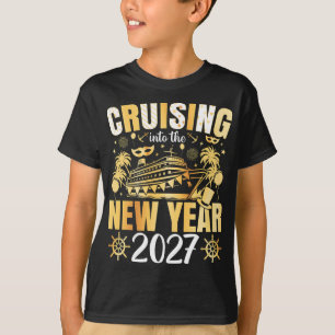Cruising into the New Year 2027 Boy T-Shirt