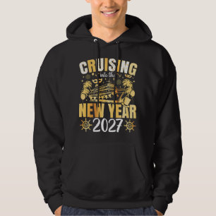 Cruising into the New Year 2027 Men Hoodie