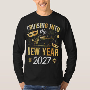 Cruising into the New Year 2027 Men LS T-Shirt