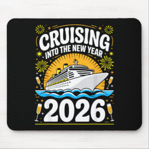 Cruising Into The New Years Eve 2026 Family Matchi Mouse Pad