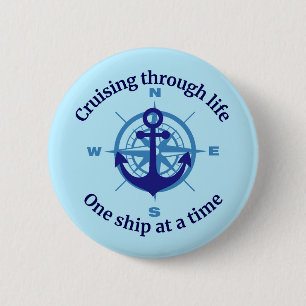 Cruising Life 2 Inch Round Button