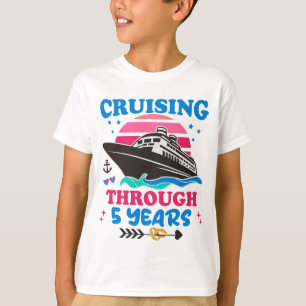 Cruising Through 5 Years Wedding T-Shirt