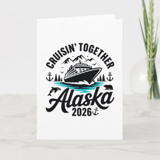Cruising Together 2026 Alaska Trip Matching Group  Card