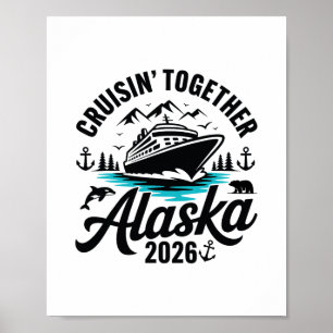 Cruising Together 2026 Alaska Trip Matching Group Poster