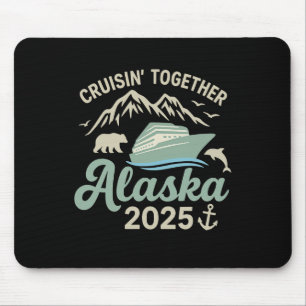 Cruising Together Alaska 2025 Cruise Ship Alaska V Mouse Pad