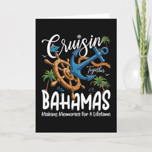 Cruising Together Bahamas Family Cruise Trip  Card