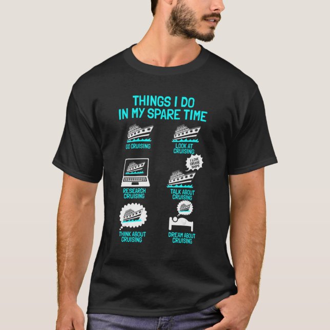 Cruising Vacation Tourist Cruise Ship Passenger Th T-Shirt (Front)