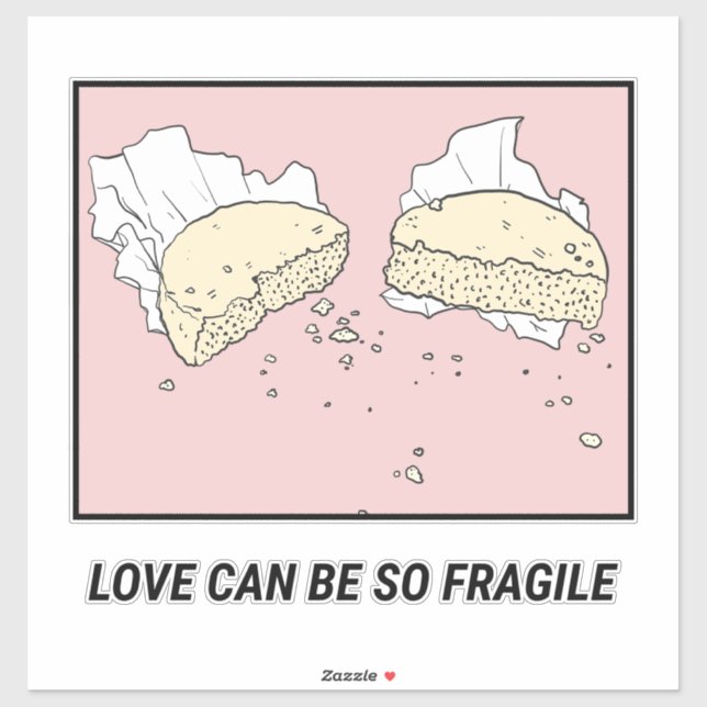 Crumbling Cookie Cafe Wall Art | Minimalist (Sheet)