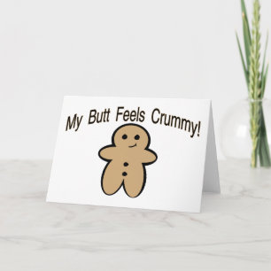 Crummy Butt Card