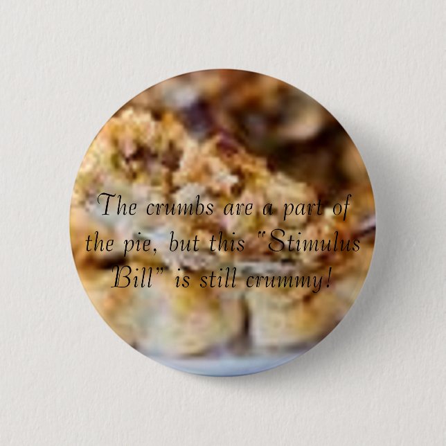 CRUMMY Stimulus 2 Inch Round Button (Front)