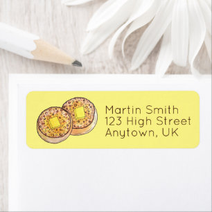 Crumpets à beurre chaud Cuisine britannique