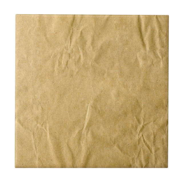 Crumpled Cardboard Texture Tile (Front)