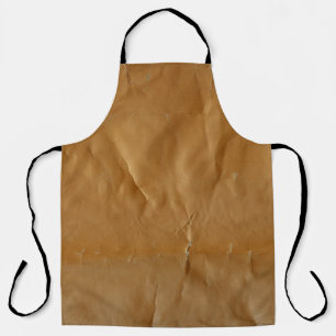 Crumpled, grungy paper background. Series - red. Apron