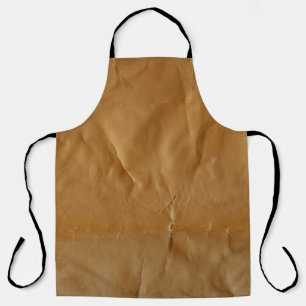 Crumpled, grungy paper background. Series - red. Apron