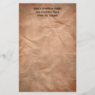 Crumpled Paper Stationery