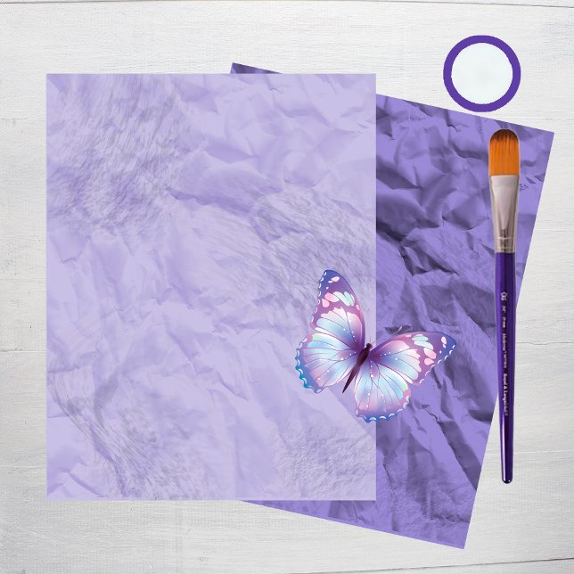 Crumpled Purple Scrapbook Paper (Creator Uploaded)