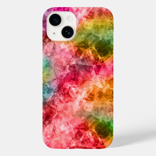 Crumpled Tropical Texture Case-Mate iPhone Case (Back)