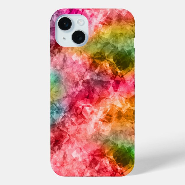 Crumpled Tropical Texture Case-Mate iPhone Case (Back)