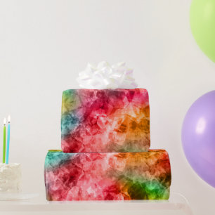 Crumpled Tropical Texture Wrapping Paper