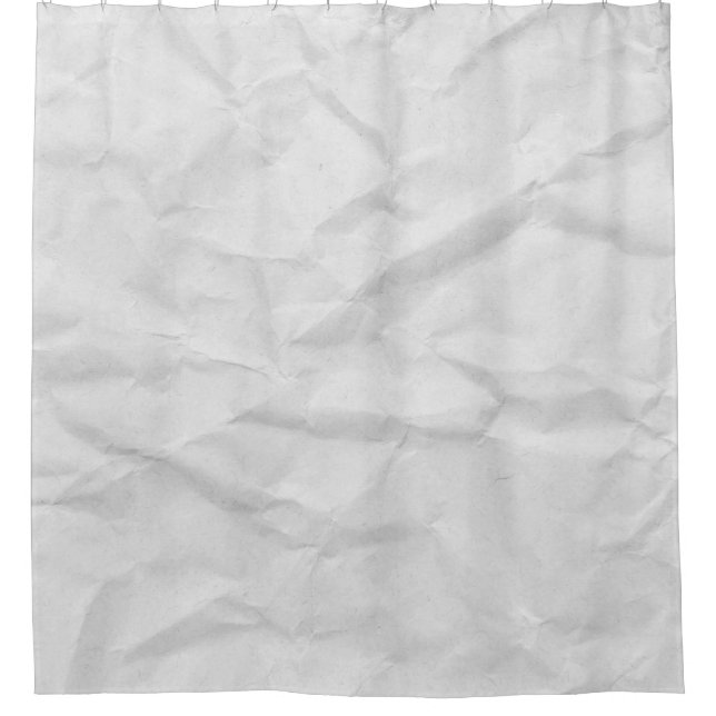 Crumpled White Paper: Textured Background (Front)
