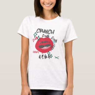 Crunch Crunch, … ASMR Women's White Tee