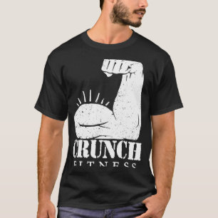 Crunch Fitness Fitness Gym T-Shirt