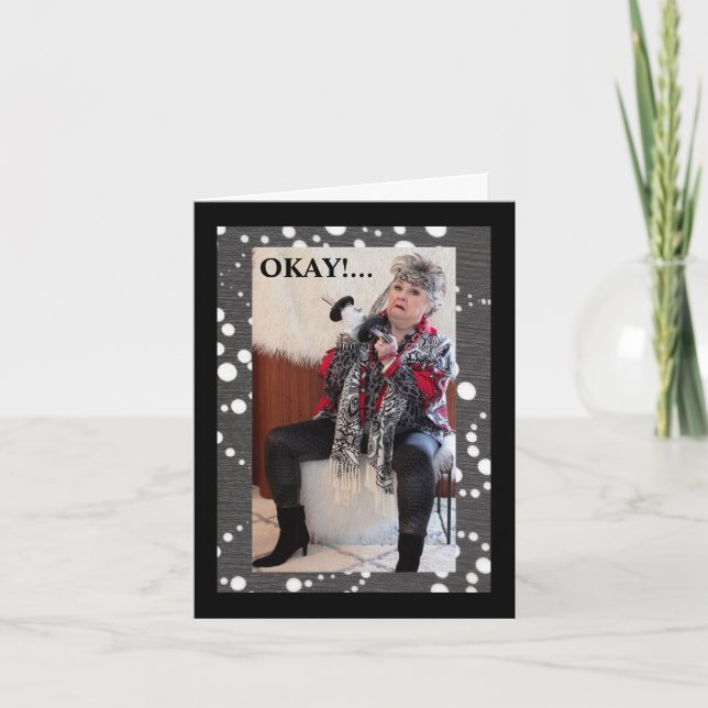 Crunches OR Cupcakes Card (Front)