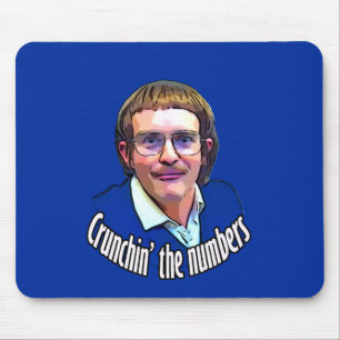 Crunching the Numbers Mouse Pad