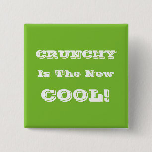 'Crunchy' 2" Square Button