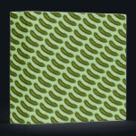 Crunchy Green Kosher Dill Pickle Foodie Print Binder<br><div class="desc">Illustration features a crunchy green kosher dill pickle. Great for your favourite foodie.

This pickle food-themed design is also available on other products. Lots of other foodie-themed illustrations are also available. Don't see what you're looking for? Need help with customization? Contact Rebecca to have something designed just for you!</div>