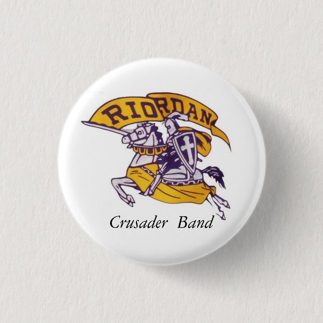 Crusader Band Button (Front)